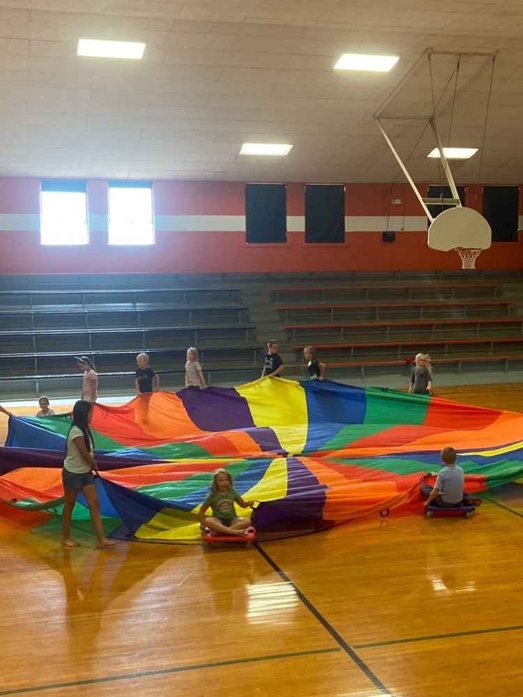 Parachute days are some of the BEST PE days! 