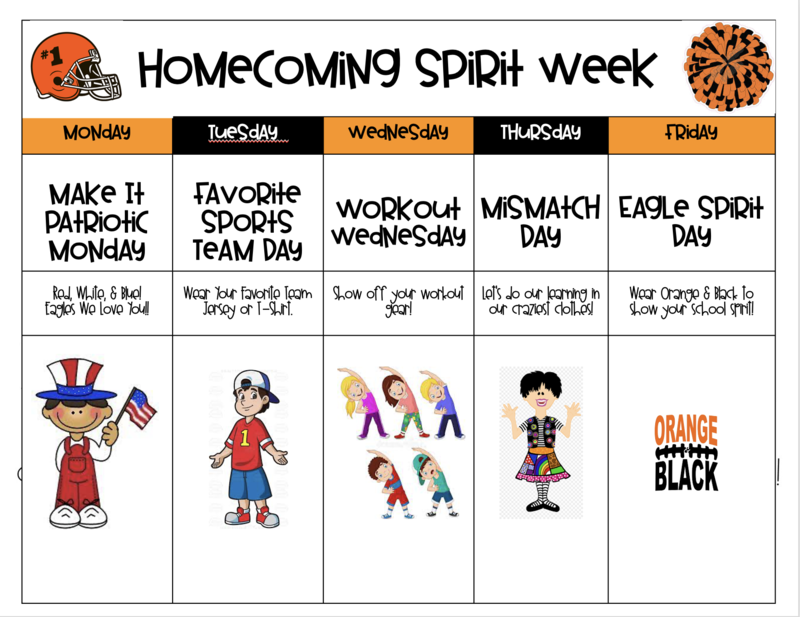 Spirit Week is Coming! Colby Grade School